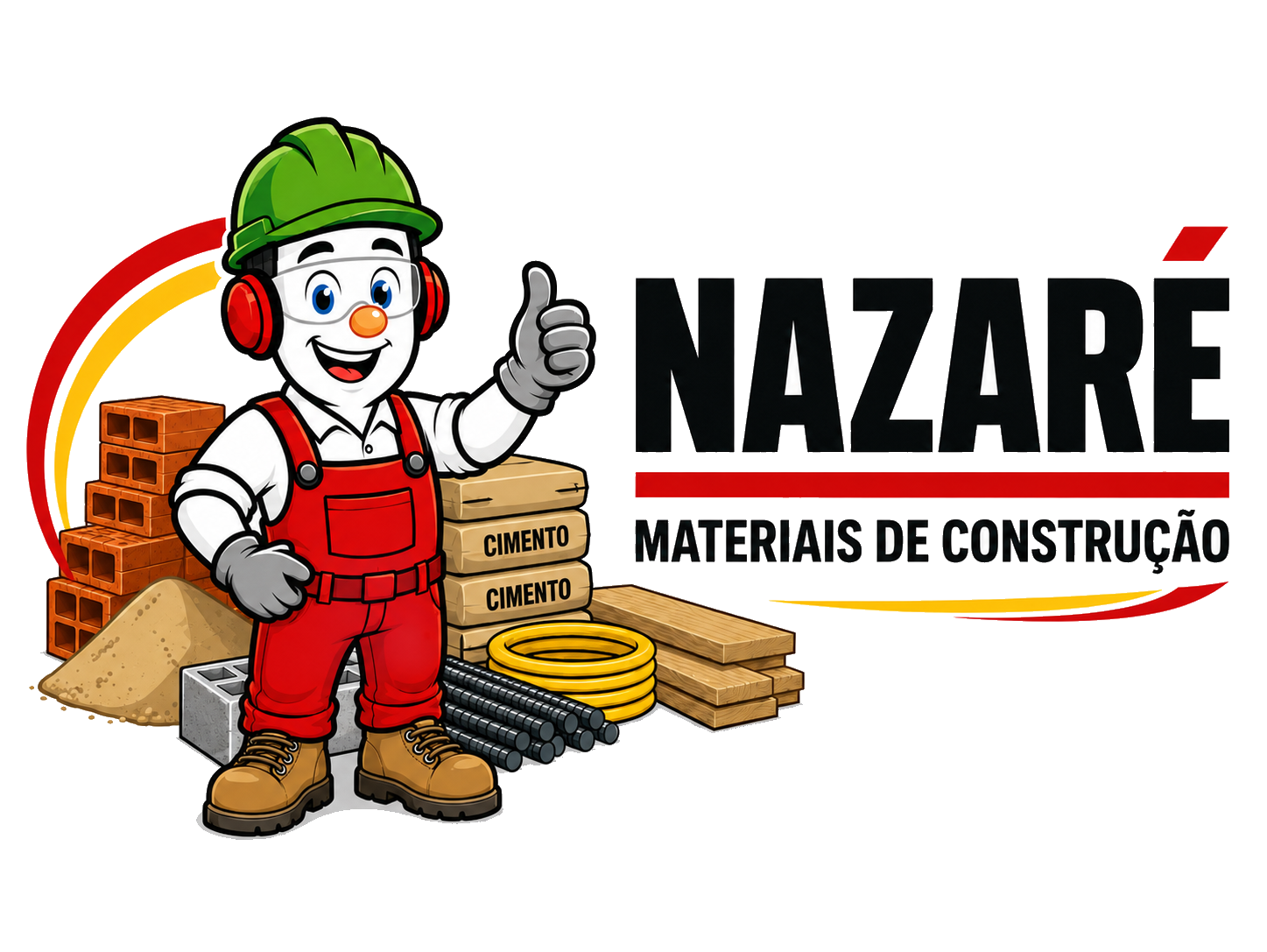 Logo Nazaré Materiais de Construção - Belém PA